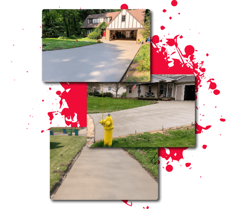 Concrete Driveway services in Grand Rapids, MI, and its surroundings.